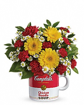 Chicken Soup Mug Bouquet