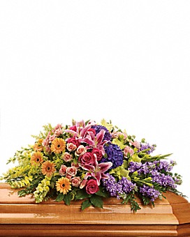 Abundant Beauty Casket Spray