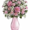 Bouquet of pink carnations