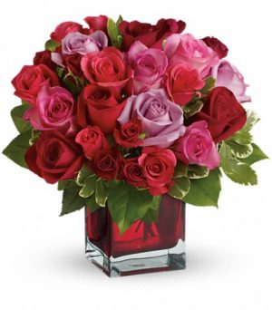 Sweet Thoughts Bouquet with Red Roses