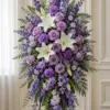 Regal Lavender Tribute Spray for funeral and memorial services in Bensalem PA